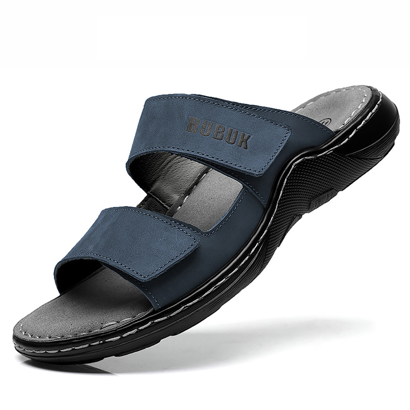 Men'S Shoes Hey Dude - Sandálias esportivas masculinas de couro de