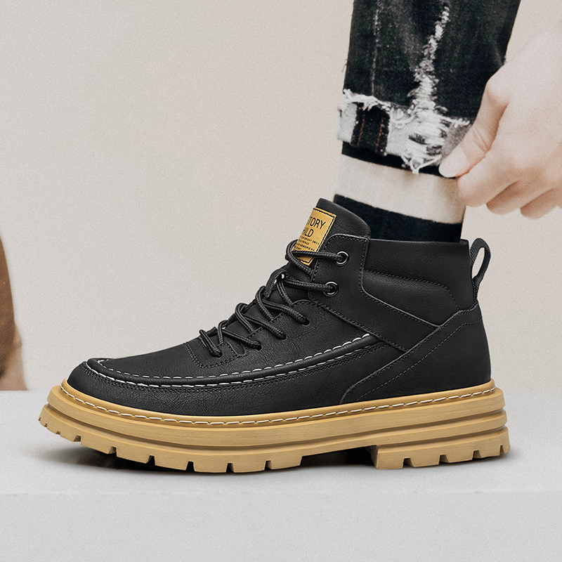 Men'S Shoes Water Resistant - Sapatos masculinos para aumentar a altura,