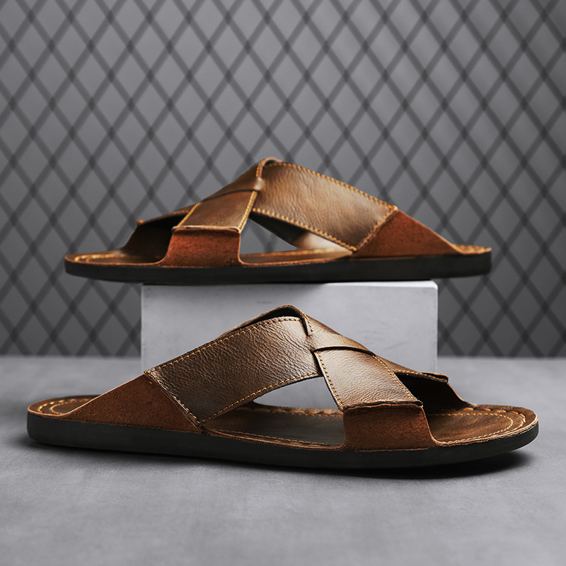 Moda couro genuíno dos homens  - Men'S Shoes Hey Dude avaliação e preço