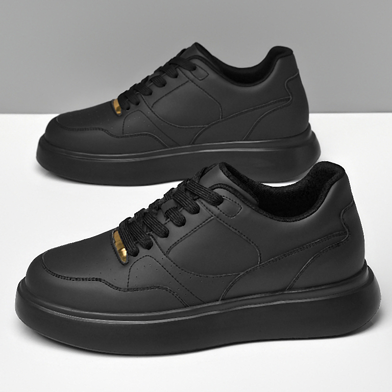 Tênis Masculinos de Couro Sint - Men'S Shoes Increase Height avaliação e preço