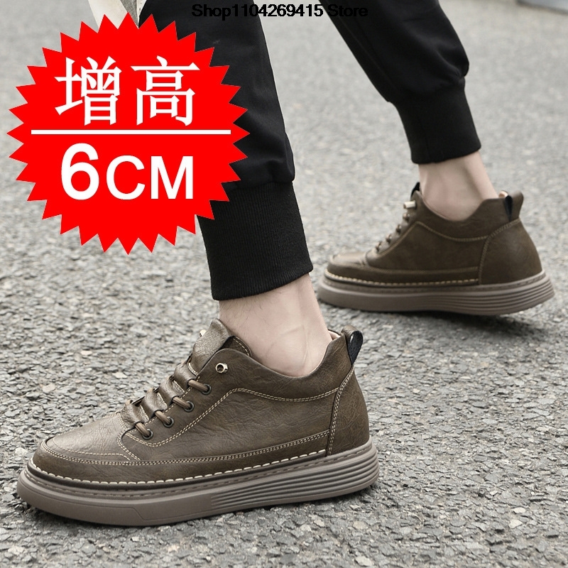 Sapatos Oxford Masculinos com  - Men'S Shoes Increase Height avaliação e preço